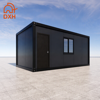 Maison conteneur préfabriquée économique et personnalisable avec panneaux sandwich isolants, construction en acier pour écoles, ateliers et entrées