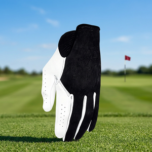 Gants de frappe de haute qualité pour le softball et le baseball, personnalisables avec logo, pour hommes, en cuir de mouton Cabretta, antidérapants, fermeture auto-agrippante. - Product Image 3