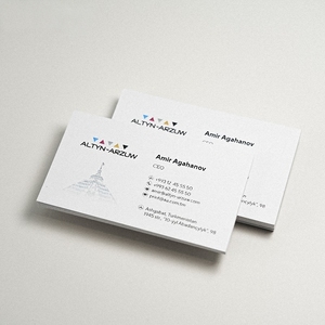 Cartes de visite personnalisées en papier kraft mat imprimées UV pour les entreprises de luxe, l'image d'entreprise et les cadeaux d'entreprise - Product Image 2