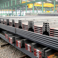 Prix d'usine bas, palplanches en acier de type Z SP-III, murs de soutènement, cloisons, murs de soutènement, palplanches en acier profilé à froid en forme de U
