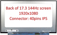 Écran d'ordinateur portable 17.3 ''FHD 1080P N173HCE-G33 Rev.c1 144hz 40pin moniteur LCD Pantalla Display écran LCD pour ordinateur portable