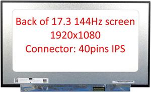 <span class=keywords><strong>Pantalla</strong></span> de portátil 17,3 ''FHD 1080P Rev. C1 144Hz 40pin Monitor LCD <span class=keywords><strong>Pantalla</strong></span> de portátil - Product Image 2