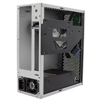 Boîtier d'ordinateur portable horizontal Mini-ITX, structure en acier, châssis compact pour mini-ordinateur de bureau