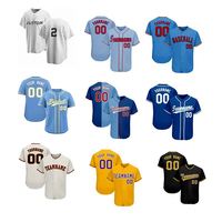 Maillot de baseball OEM ODM personnalisé avec numéro et nom, tissu respirant, uniforme de baseball, tenue de match, chemises de baseball pour garçons et hommes