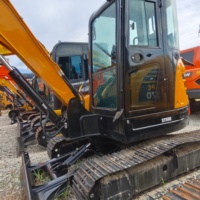 Excavator Mini Crawler SANY SY55C 5.5 Ton Bekas, Hidrolik Original, Harga Murah, Jam Operasi Rendah, Excavator Bekas 5.5 Ton SANY SY55U