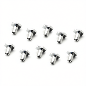 Juego de almohadillas cromadas, 10 piezas, accesorio para herramientas para trabajos de precisión - Product Image 3