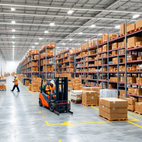 Étagères de stockage en acier robustes pour entrepôt avec verrous de poutre, vente en gros, usine OEM