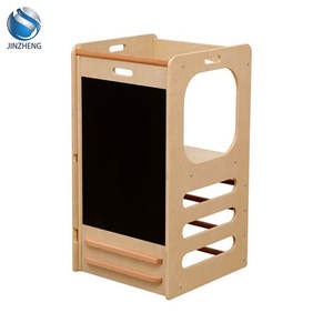 <span class=keywords><strong>Tour</strong></span> <span class=keywords><strong>d</strong></span>'apprentissage Montessori 3 en 1, hauteur réglable avec main courante de sécurité, <span class=keywords><strong>tour</strong></span> <span class=keywords><strong>d</strong></span>'apprentissage en bois - Product Image 1