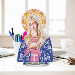 Ornements DIY Diamant Peinture Arbre <span class=keywords><strong>De</strong></span> Noël Ornements <span class=keywords><strong>De</strong></span> Table Décoratif Diamant Peinture Kit Fournitures - Product Image 2