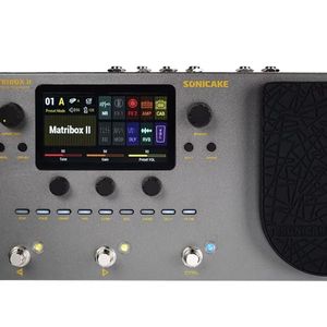 Sonicake Matribox II Pro Backing Sound <strong>Card</strong> Comprehensive Effector with Internal Recording for Electric Guitar Bass Drum Players - Product Image 6
