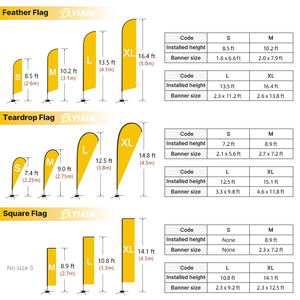 ธงขนนกสำหรับกิจกรรมกีฬากลางแจ้งพิมพ์โลโก้ตามสั่ง - Product Image 4