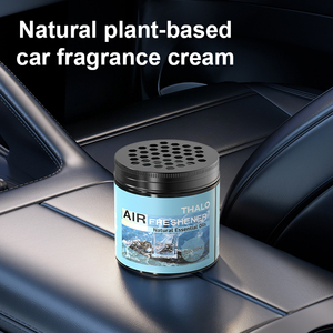 THALO 180g Désodorisant Solide en Gel pour <span class=keywords><strong>Voiture</strong></span> et Maison – Éliminateur d'Odeurs Longue Durée – Décoration Parfumée - Product Image 1
