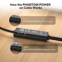 Câble audio professionnel XLR femelle vers USB 2.0 3M, adaptateur mâle, câble audio pour microphone