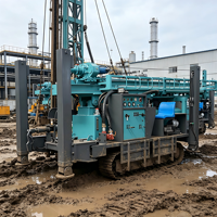 Machine de forage professionnelle pour eaux souterraines, foreuse à air pour puits, équipement de forage pour la construction de sondages, applications géothermiques et d'eau potable rurale