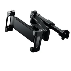 Rotatable and adjustable car headrest rear seat bracket Compatible with mobile phones and tablets within 14 inches