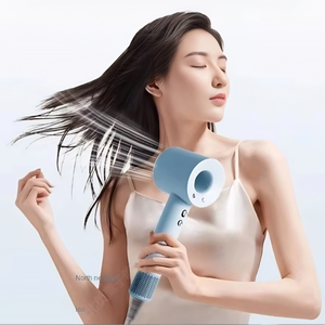 Set Ds 5 pezzi ad alta velocità 110K RPM ventilatore senza sede e asciugacapelli ionico compatto per saloni e automobili - Product Image 2