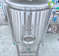 Fermenteur à bière conique isolé en acier inoxydable de 5000 L, cuve de fermentation pour brasserie artisanale