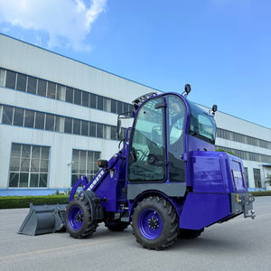 รถตักไฟฟ้าทางการเกษตรรถตักขนาดเล็กที่มีห้องโดยสารล้อมรอบซึ่งสามารถติดตั้งเครื่องตัดหญ้าเครื่องเจาะฯลฯมีไว้เพื่อขาย - Product Image 3