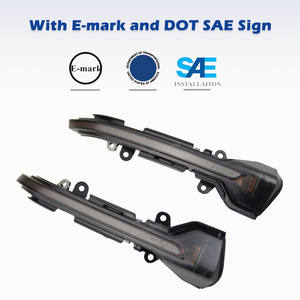 Luz Intermitente Dinámica para el Alerón Lateral, Luz de Señal de Giro para <span class=keywords><strong>Seat</strong></span> <span class=keywords><strong>Leon</strong></span> III Mk3 5F <span class=keywords><strong>ST</strong></span> <span class=keywords><strong>FR</strong></span> Cupra Arona KJ7 2013 2014 2015 <span class=keywords><strong>2017</strong></span> 2018 - Product Image 5