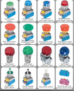 LAY6 Series 22mm 10A Current Press-Type Button Switch Self-Resetting Self-Locking Plastic Metal Material 250V in Stock - Product Image 6