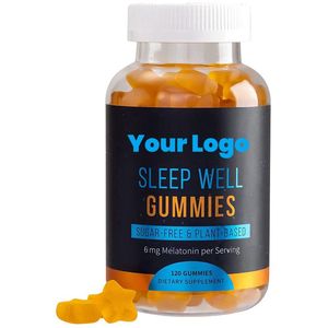 Gomitas para Dormir en Oferta <span class=keywords><strong>2026</strong></span>, Venta al por Mayor de Fábrica, Suplemento Personalizado de Melatonina para Adultos - Product Image 1