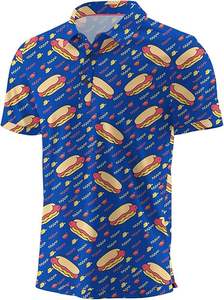 Polos de golf para hombre, camisetas de manga corta, Polo seco de rendimiento, camisetas de golf informales que absorben la humedad - Product Image 6