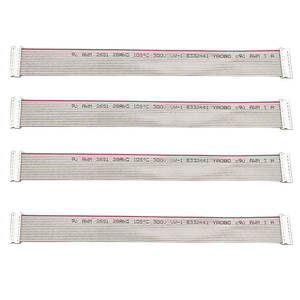 Cable plano de 200 mm con conector IDC de 16 pines 90327 IDT, carcasa de terminal, conector macho y hembra, y contacto para cable plano - Product Image 5