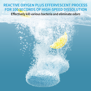 Bahfir Retainers 清洁片剂 美白牙齿和去除烟渍 薄荷味 天然成分，可消除口臭 90 片 - Product Image 2