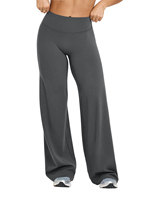 Nuevos Leggings Deportivos OQQ de Cintura Alta para Mujer, Leggings Anchos para Yoga