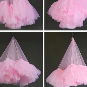 Creative Modern Mesh Stage Ceiling Hanging Detachable Artificial Clouds Fabric Wedding Backdrop Curtain Decoration - Product Image 4