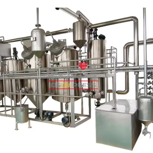 Nouveau système de raffinage d'huile comestible automatique à chaud et à froid, très vendu, pour l'huile de soja et d'huile de noix, à haute capacité - Product Image 1