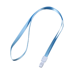 ID Badge Holder Lanyard with Integrated Buckle for Employee Student Card