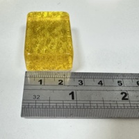 Cristal de luxe Triple Couche Mah Jongg Ensemble Taille et Couleur Personnalisées 160 GOLD Glitter American Mahjong Tile Manufacture Mahjong Tile
