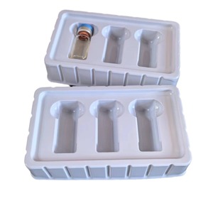 Plateau intérieur en plastique pour 3 flacons de 3 ml, plateau blister pour injection, emballage en plastique PVC, emballage médical souple - Product Image 4