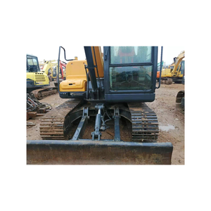 Excavadora de cadenas usada Hyundai R75VS de 7.5 toneladas al mejor precio, excavadora hidráulica de alto rendimiento para paisajismo agrícola y construcción - Product Image 2