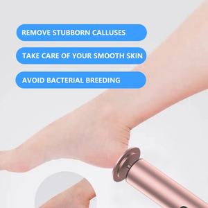 Removedor de Callos Eléctrico 2 en 1, Lima Eléctrica para Pies, Recargable, de Acero Inoxidable, con 6 Velocidades - Product Image 6