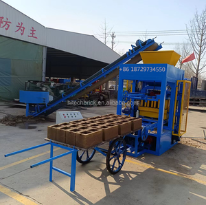 Qt4-<span class=keywords><strong>26</strong></span> gạch Máy làm bán tự động máy bê tông ở Nam Phi khối động cơ máy - Product Image 1