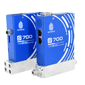 Contrôleur numérique de débit d'<span class=keywords><strong>air</strong></span> et de gaz XINNOVIS MFC S700 avec valve piézoélectrique SUS316Lvv OEM pour gravure 7nm/14nm, ALD, CVD, semi-conducteurs - Product Image 1