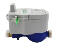 Dispositif de compteur d'eau intelligent numérique 15mm 20mm LoRa/NB-IoT Débitmètre d'eau à contrôle en ligne sans fil