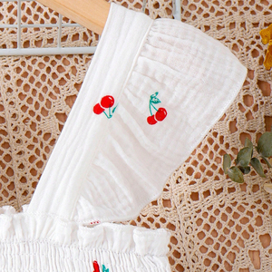 Abiti da festa estivi da ragazza per bambini di età compresa tra 6 e 8 anni tessuti in tessuto per feste di piccole principesse - Product Image 3
