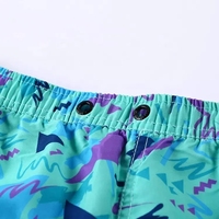 Shorts de bain floraux 100 % polyester pour hommes, extensibles, imperméables, séchage rapide, respirants, imprimés numériquement, pour la plage et le surf, vente en gros FL