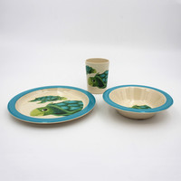 Assiettes en mélamine incassables, bol rond, tasse, ensemble de vaisselle pour enfants, ensemble de dîner en mélamine, assiettes à pâtes pour restaurants, vente en ligne