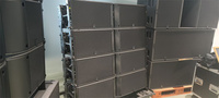 K2 Line Array Pabrik Langsung 1800W Speaker Line Array Profesional Berdaya Tinggi dan Desain Isi Ulang yang Praktis