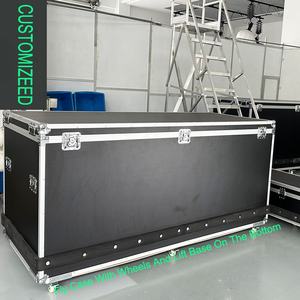 20 Fuß Maßgefertigter Edelstahl-Kosmetikschrank <span class=keywords><strong>Make</strong></span>-<span class=keywords><strong>up</strong></span>-Display Werbe-Ausstellungsstand - Product Image 6