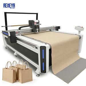 Machine de découpe multi-couches semi-automatique REMEYA pour tissus en flanelle et toile, zone de travail 1600x2500mm, garantie 5 ans - Product Image 1