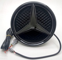 Pour Benz A B C E GLK ML 5D, lumières LED de logo de voiture éclairées, W205 W213 W204, logo d'étoile de calandre avant de voiture, lumière