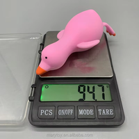 Jouet anti-stress en forme de canard mignon - Nouveauté 2023, jouet sensoriel à presser pour enfants, cadeau de décompression et cadeaux de fête