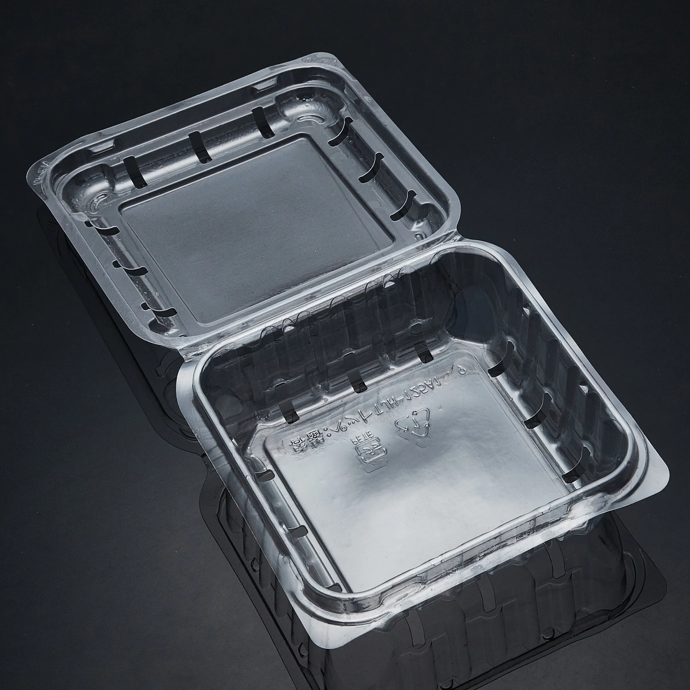 Blister de plástico transparente para tarjetas, caja de concha, bandeja para alimentos, pesca, plantas vegetales