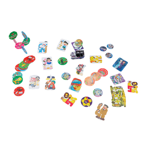 Cho Snack Thực Phẩm Khuyến Mãi Bán Hot Kids Đồ Chơi <span class=keywords><strong>Pp</strong></span> Chất Liệu <span class=keywords><strong>3d</strong></span> Nhựa Diy Trò Chơi Tazo - Product Image 3