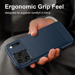 <span class=keywords><strong>Coque</strong></span> de téléphone en TPU souple en fibre de carbone, couverture intégrale brossée, antichoc, épaissie pour <span class=keywords><strong>Huawei</strong></span> Mate 70 Pro+/P10 <span class=keywords><strong>Lite</strong></span>/Pura 80 Pro - Product Image 2